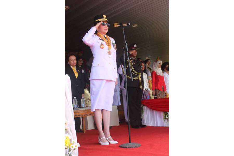 Drama Kolosal Jadi Penutup Pada Upacara HUT Kemerdekaan RI Ke-72 Di Minsel
